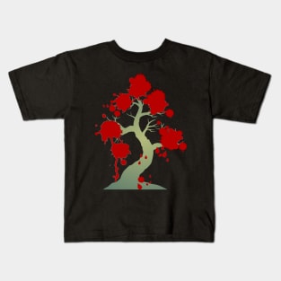 Sublime work of art, bloody tree. Kids T-Shirt